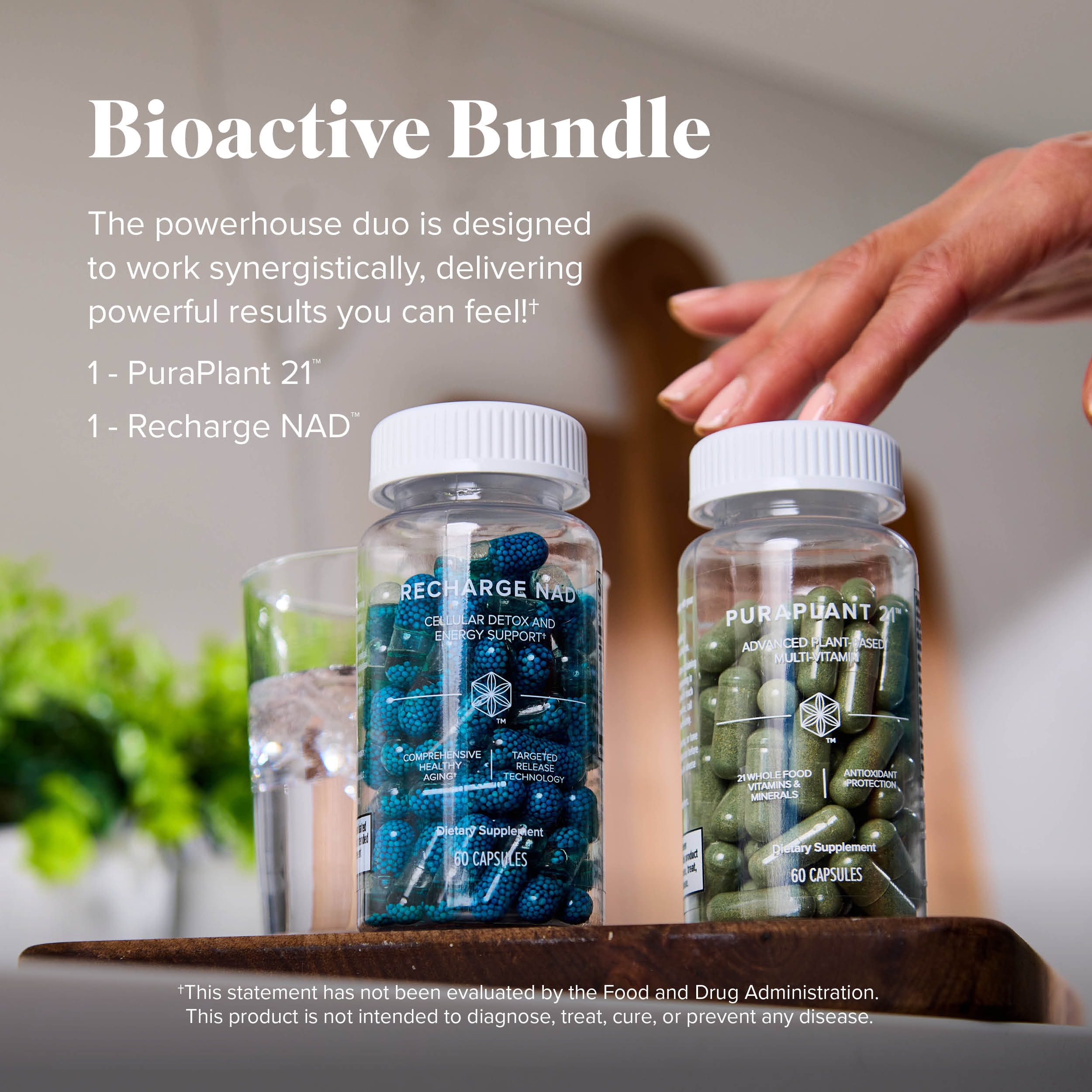 Bioactive Bundle — PuraPlant 21 and Recharge NAD