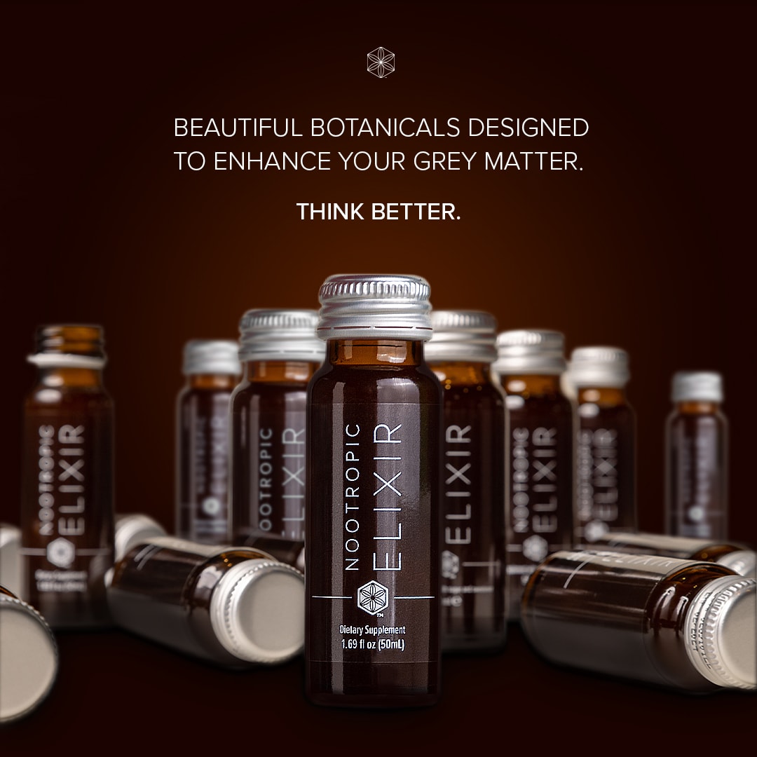 Nootropic Elixir — beautiful botanicals think better